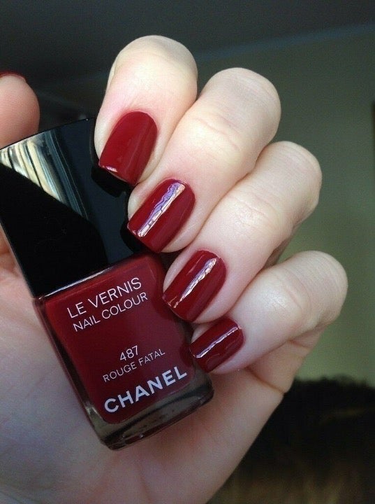 Chanel Nail Polish .4 oz - Rouge Fatal #487 – beautyforallnyc