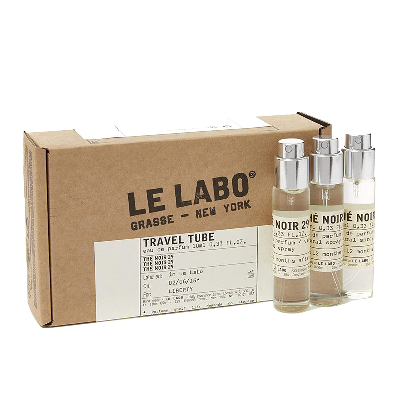 Le Labo The Noir 19 Travel Tube Set x 3 / 0.33 oz/ 10 ml Each