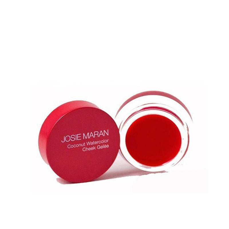 Josie Maran Coconut Watercolor Cheek Gelee - 0.18 0z - Getaway Red