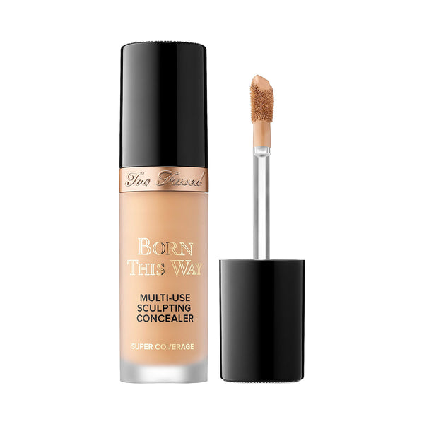 Too Faced Born This Way Super Coverage Concealer  Natural Beige  0.50 Oz